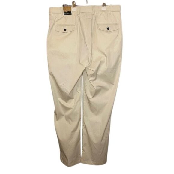 NWT Orvis Mens Most Comfortable Pants 36X34 Light Khaki Cotton Poly Spandex Blen - Picture 3 of 11